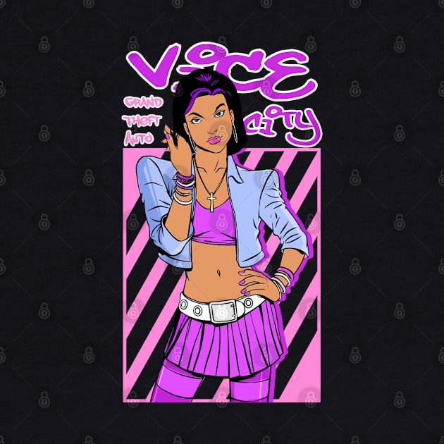 Mercedes Cortez - GTA Vice City by Skywiz